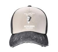 Unisex Adams Canadian Rock Singer Bryan Baseball Caps Adjustable Vintage Dad Hats Color-Block Denim Trucker Cap for Man Woman