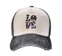Unisex Adams Canadian Rock Singer Bryan Baseball Caps Adjustable Vintage Dad Hats Color-Block Denim Trucker Cap for Man Woman