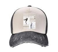 Unisex Adams Canadian Rock Singer Bryan Baseball Caps Adjustable Vintage Dad Hats Color-Block Denim Trucker Cap for Man Woman