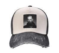 Unisex Adams Canadian Rock Singer Bryan Baseball Caps Adjustable Vintage Dad Hats Color-Block Denim Trucker Cap for Man Woman