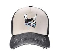 Unisex Adams Canadian Rock Singer Bryan Baseball Caps Adjustable Vintage Dad Hats Color-Block Denim Trucker Cap for Man Woman