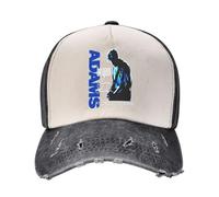 Unisex Adams Canadian Rock Singer Bryan Baseball Caps Adjustable Vintage Dad Hats Color-Block Denim Trucker Cap for Man Woman