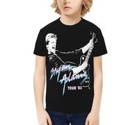Unisex Adams Canadian Rock Singer Bryan T-Shirts Teenager Graphic Summer Tees Multi-Sided Printed Short Sleeve Shirt Multicoloured XS