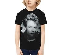 Unisex Adams Canadian Rock Singer Bryan T-Shirts Teenager Graphic Summer Tees Multi-Sided Printed Short Sleeve Shirt Multicoloured S