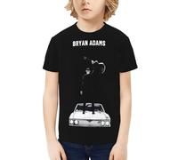Unisex Adams Canadian Rock Singer Bryan T-Shirts Teenager Graphic Summer Tees Multi-Sided Printed Short Sleeve Shirt Multicoloured S