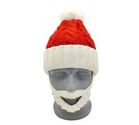Unisex Adult Children Santa Beanie Cap Christmas Knitted Hat for Women Men Holiday Headwear Cosplay Props Winter Crochet Beanie