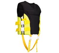 Unisex Adult Life Jacket Water Sports Swim Vest and Lightweight Snorkel Vest Device for Rafting, Paddleboarding(Yellow,XS)
