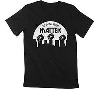 Unisex Adult Men T Shirt Black Lives Matter BLM Movement Equal Rights Black