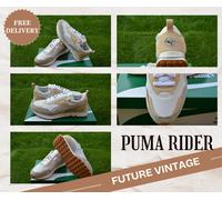 Unisex Adult Puma Rider "Future Vintage" Trainers Shoes New Size 8.5