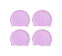 Unisex Adult Silicone Swim Cap Waterproof Swimming Hat Non Slip Bathing Pool Hat Elastic Silicone Cap