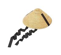 Unisex Adult Traditional Sun Hat Funny Carnivals Cone Hat For Woman Teenagers Casual Straw Weaving Sunproof Cone
