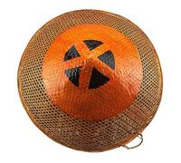 Unisex Adult Traditional Sun Hat Funny Carnivals Rattan Hat For Woman Teenagers Casual Weaving Sunproof Rattan