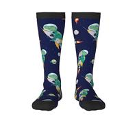 Unisex,Adults Compression Socks Astronaut Dinosaur Running Socks Trendy Wicking Socks Vintage Socks For Summer Trainer Trekking