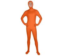 Unisex Adults' Men's Women's Open Face Spandex Unitard Costume Full Bodysuit Mens and Womens Face Open Spandex Bodysuits Halloween Costumes Suit