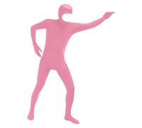 Unisex Adults' Men'S Women'S Open Face Spandex Unitard Orange Morph Suit Mask Costume Full Bodysuit Halloween Costumes Suit Unisex Funny Open Face Full Body Suits Stretch Spandex