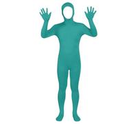 Unisex Adults' Men'S Women'S Open Face Spandex Unitard Orange Morph Suit Mask Costume Full Bodysuit Halloween Costumes Suit Unisex Funny Open Face Full Body Suits Stretch Spandex