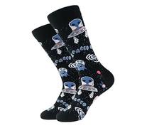 Unisex Alien Spaceship Spaced Out Fun Socks One Size UK 6-11 EU 40-46