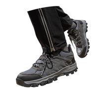 Unisex All Terrain Hiking Sneakers Durable Lightweight Outdoor Walking Shoes Enhanced Traction Comfortable Support for Adventure Travel (Dark Gray, 7.5)