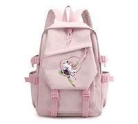Unisex Anime Demon Theme Slayer Nylon Waterproof Backpacks Lightweight Schoolbags Fashion Casual Daypack for Teen Girls Boys Women