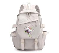 Unisex Anime Demon Theme Slayer Nylon Waterproof Backpacks Lightweight Schoolbags Fashion Casual Daypack for Teen Girls Boys Women