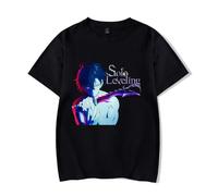 Unisex Anime Solo Leveling T-Shirt Short Sleeve Crew Neck Tees Men Women