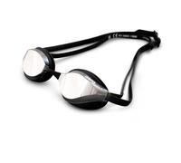 Unisex Arena Swimming Goggles - Mirrored Lens With Black Band