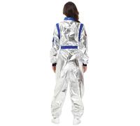 Unisex Astronaut Costume Perfect For Carnival Stage Performance b Blue XL