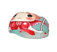 Unisex Athletic Headband for Running & Workouts, Cute Loving boy Print Non-Slip Cooling Sports Sweatband