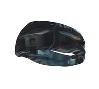 Unisex Athletic Headband for Running & Workouts, Future Robot Print Non-Slip Cooling Sports Sweatband