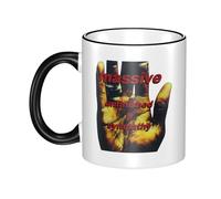 Unisex Attack Hop Music Band Massive Ceramic Coffee Mug 330ML Tea Cup Colorful Premium Cup for Men and Women at Home Office Travel or on Birthday Occasions