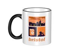 Unisex Attack Hop Music Band Massive Ceramic Coffee Mug 330ML Tea Cup Colorful Premium Cup for Men and Women at Home Office Travel or on Birthday Occasions