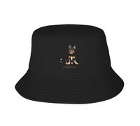 Unisex Australian Kelpie Bucket Hat Wild Ball Hat Ball Cap Solar Hat Men Golf Wear Women's Birthday
