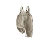 Unisex Baby Casual Soft ungarees Corduroy Toddler Solid Color Sleeveless Overalls Kids Striped Button Jumpsuit Bib Pants ne Piece Trousers (Beige, 12-18 Months)