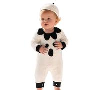 Unisex Baby One-Piece Long Sleeve Bat Romper, Baby Halloween Costume 6-9 Months Long Sleeve Cotton Jumpsuit With Hat Boys Girl Halloween Costumes Boy Girl Outfits Clothing Set |