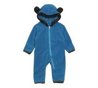 Unisex Baby Toddlers Romper Girl Boy Set Fleece Snowsuit Jumpsuit Warm Outfits Hooded Cartoon Sleepsuits Clothes Infant Outfit Blue