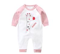Unisex Baby Toddlers Romper Girl Boy Set Fuzzy Warm Hooded Grows Outfits Winter Coat Outwear Clothes Cartoon 0-12 Months