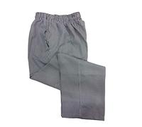 Unisex Baggy Style Men women Chef Cook Pants Trouser with Draw String for Food Service, Bakers and Culinary Professional (X-Large, Black & White Check)
