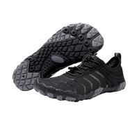 Unisex Barefoot Hike Water Shoes for Men Women, Quick Drying Non Slip Breathable Lightweight Five Fingers Aqua Sneakers, Wide Toe Box Zero Drop Footwear for Beach Hiking Diving Surf Fitness