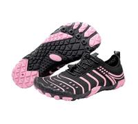 Unisex Barefoot Hike Water Shoes for Men Women, Quick Drying Non Slip Breathable Lightweight Five Fingers Aqua Sneakers, Wide Toe Box Zero Drop Footwear for Beach Hiking Diving Surf Fitness