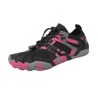 Unisex Barefoot Shoes: Lightweight Breathable Portable Trail Running Shoes, Soft Non-Slip Fitness Shoes for Outdoor & Indoor, Men Women Water Shoes, Quick-Drying Swimming Shoes & Bathing Shoes, Red
