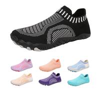 Unisex Barefoot Shoes, Quick-Drying Bathing Shoes, Outdoor Barefoot Shoes, Fitness Shoes for Men and Women, Comfortable Grounding Shoes, Hiking Shoes, Waterproof Trail Running for Women and Men, black