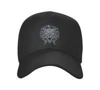 Unisex Baseball Cap Fashion Wolves of Ragnarok Trucker Hat Adult Vikings Valhalla Odin Adjustable Baseball Cap Men Women Sun Protection