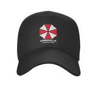 Unisex Baseball Cap Hip Hop Fashion Punk Umbrella Corp Corporations Baseball Cap Men Women Breathable Video Game Trucker Hat Performance