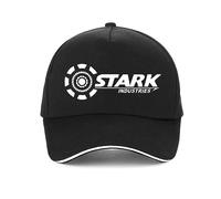 Unisex Baseball Cap Men's Iron Man Baseball Cap Superhero Print Cotton Cap Stark Casual Style Snapback Summer