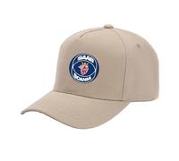 Unisex Baseball Cap Printed Ball Cap for SAAB Breathable Plaintone Trucker Hat Sportstyle Dad Hat Adjustable Lightweight Snapback Hat-Khaki||One size