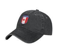 Unisex Baseball Cap Team Canada Flag Adjustable Baseball Cap Breathable Sun Hat for Adult Women and Men