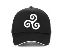 Unisex Baseball Cap Vortex hat Viking Triskelion Celtic Knot Spiral Triskele Baseball Cap Vintage Ancient Celtics Symbol Men Hats Bone