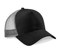 Unisex Beechfield snapback Half mesh retro trucker baseball cap hat Brand new