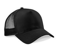 Unisex Beechfield snapback Half mesh retro trucker baseball cap hat Brand new