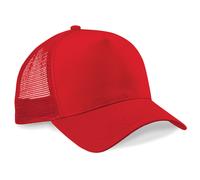 Unisex Beechfield snapback Half mesh retro trucker baseball cap hat Brand new